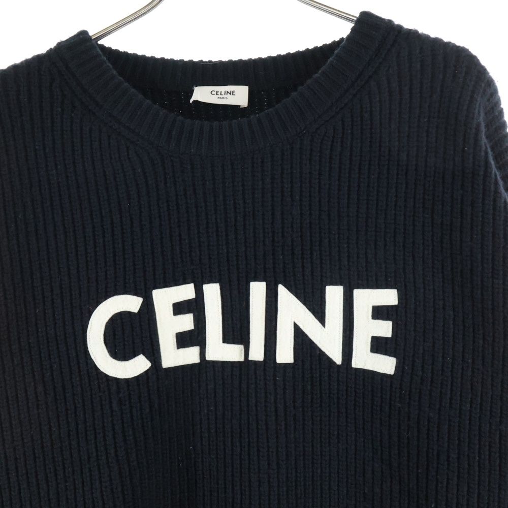 CELINE (セリーヌ) 21AW Oversized Celine Sweater In Ribbed Wool