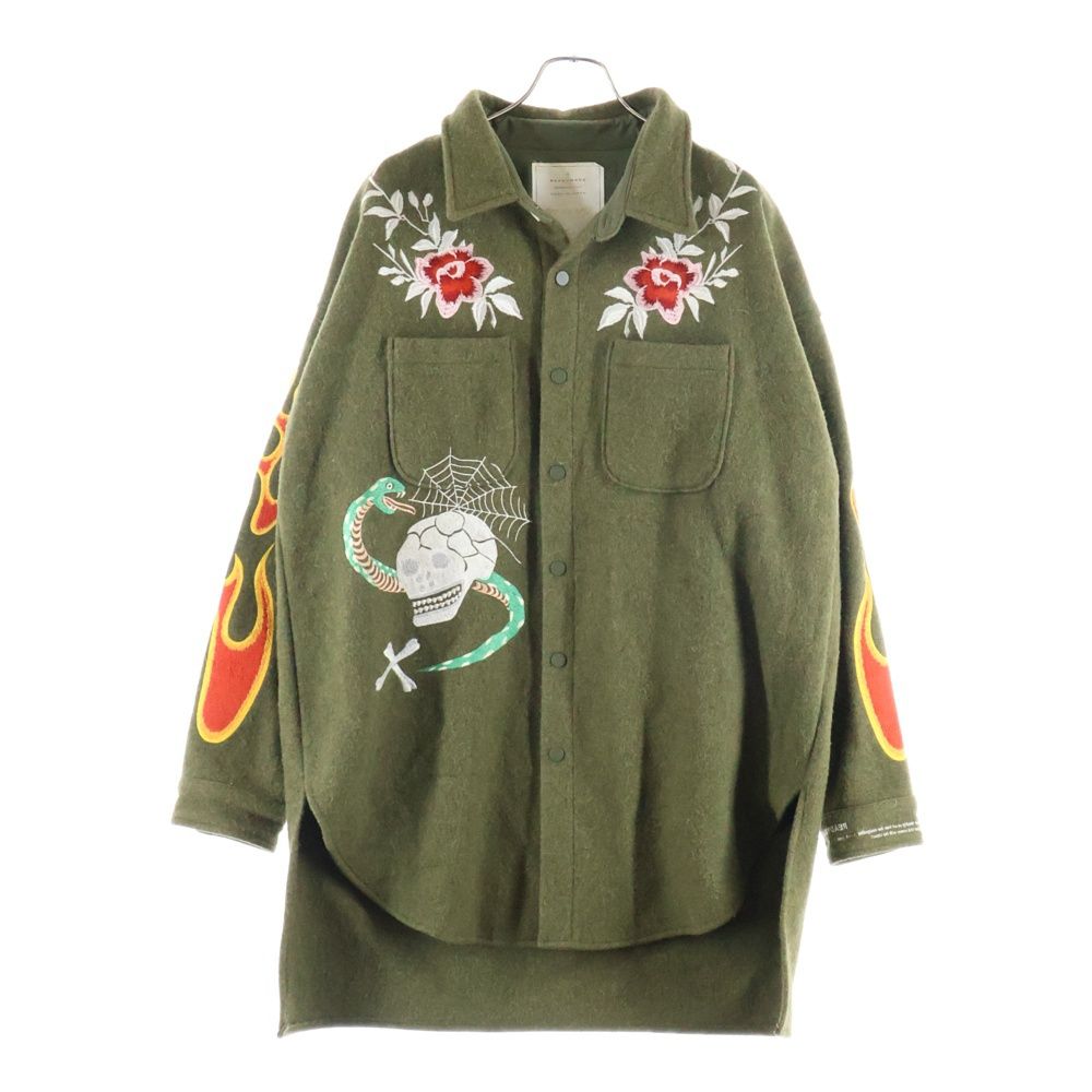 READY MADE (レディメイド) 17AW OVERSIZE SHIRT オーバーサイズシャツ