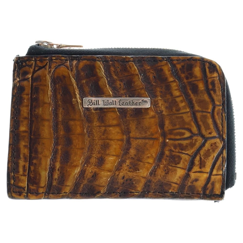 ヤ*ス様 ビルウォールレザーアリゲーターウオレット BWL アリゲーター レザーウォレット
