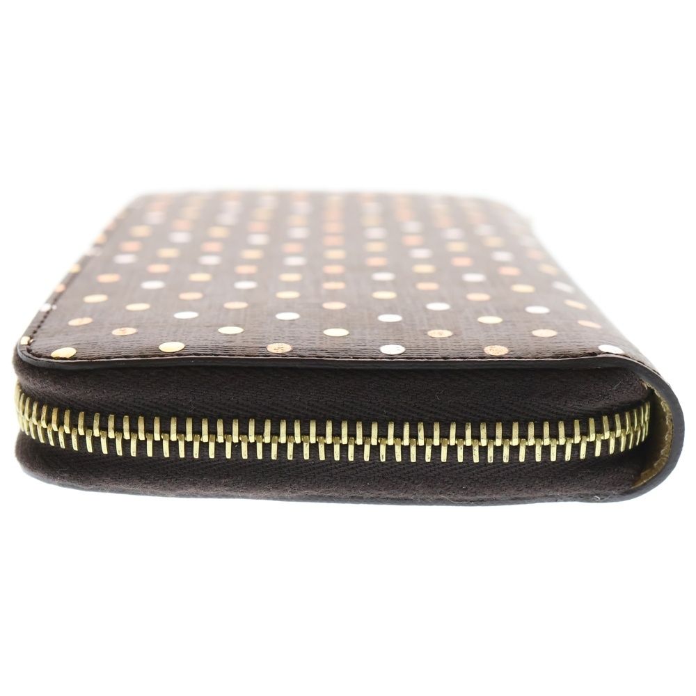 FENDI (フェンディ) FFモチーフ ラウンドファスナー長財布 ロング