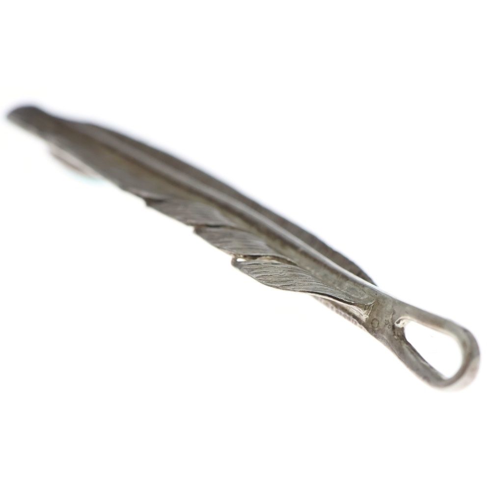  FIRST ARROW s ファーストアローズ ターコイズ付 フェザー L シルバー その他 アクセサリー