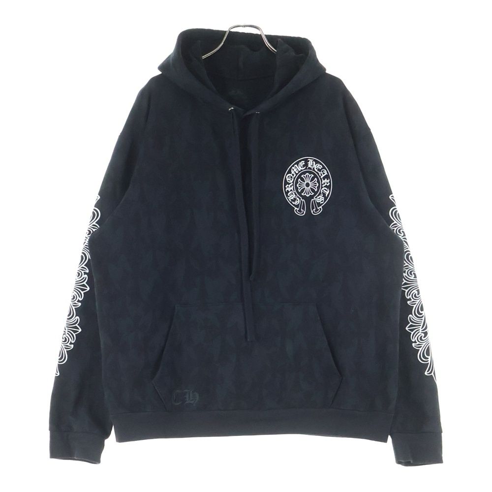 CHROME HEARTS (クロムハーツ) SWTSHRT PLVR GRAVEYARD グレイブヤード