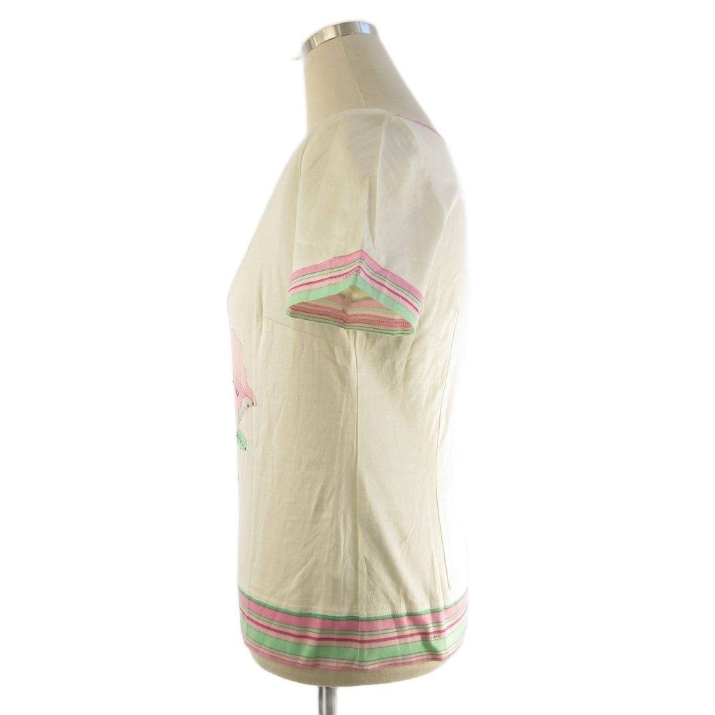 レオナール LEONARD ファッション FASHION カットソー 半袖 クルー