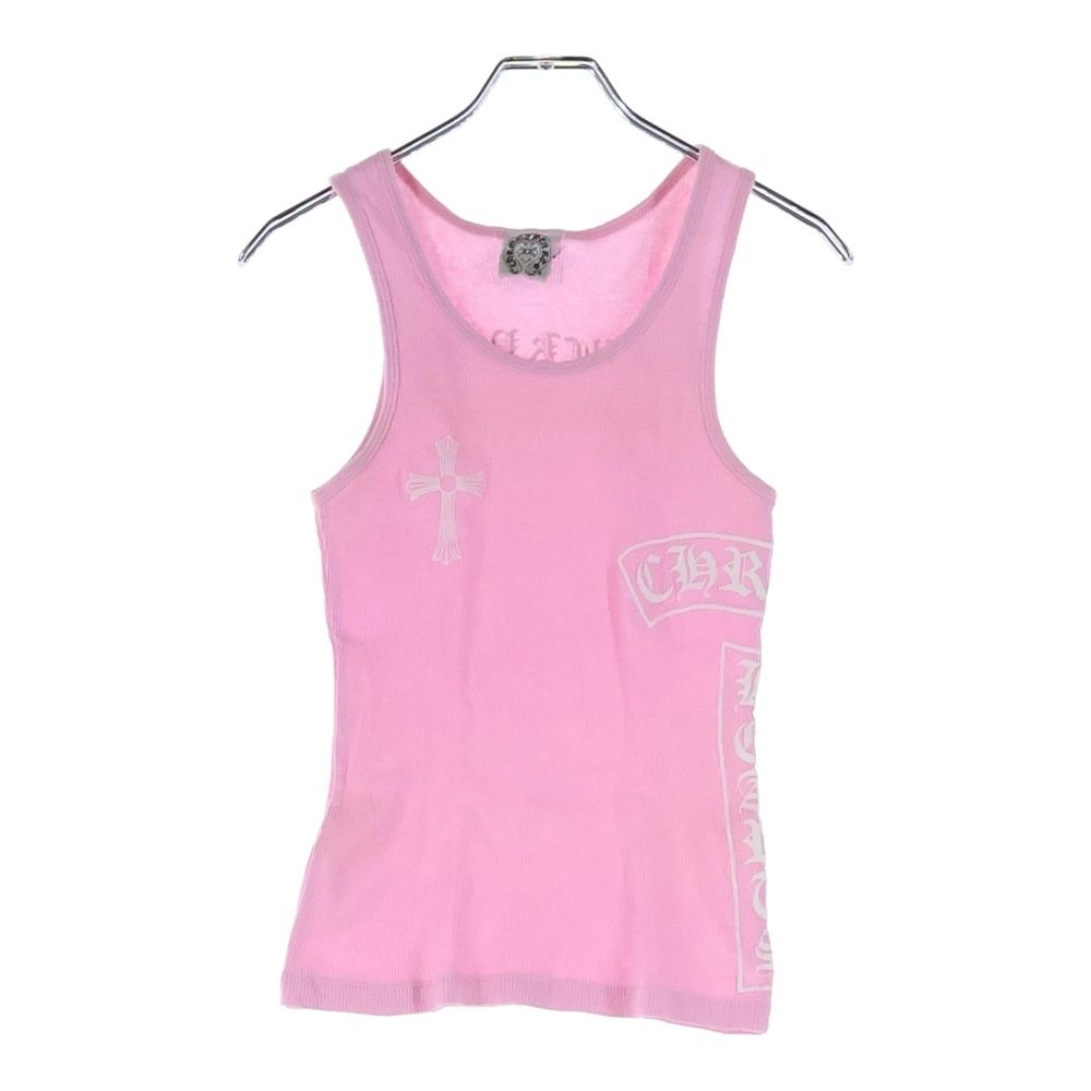 CHROME HEARTS (クロムハーツ) OLD FUCK YOU T BAR TANK TOP ファック