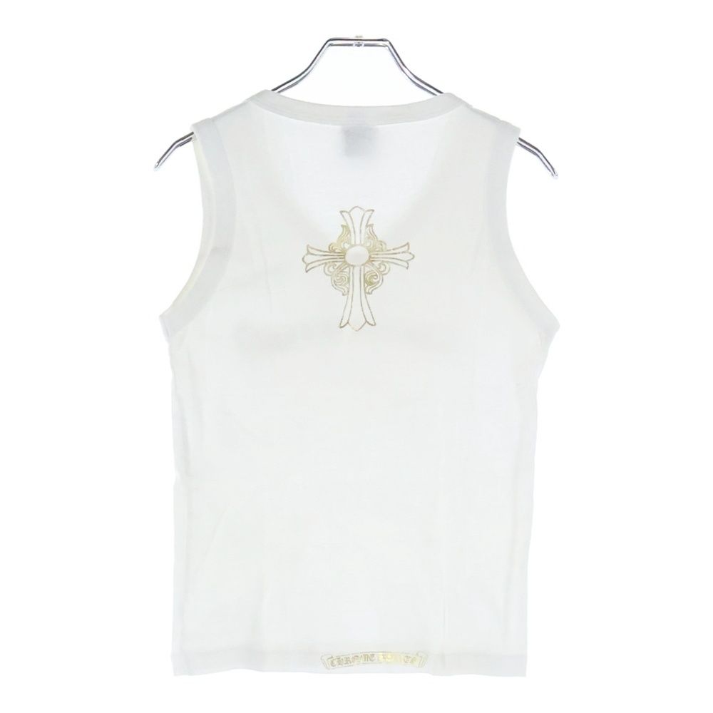 CHROME HEARTS (クロムハーツ) OLD TANK TOP 背面クロスロゴ タンク