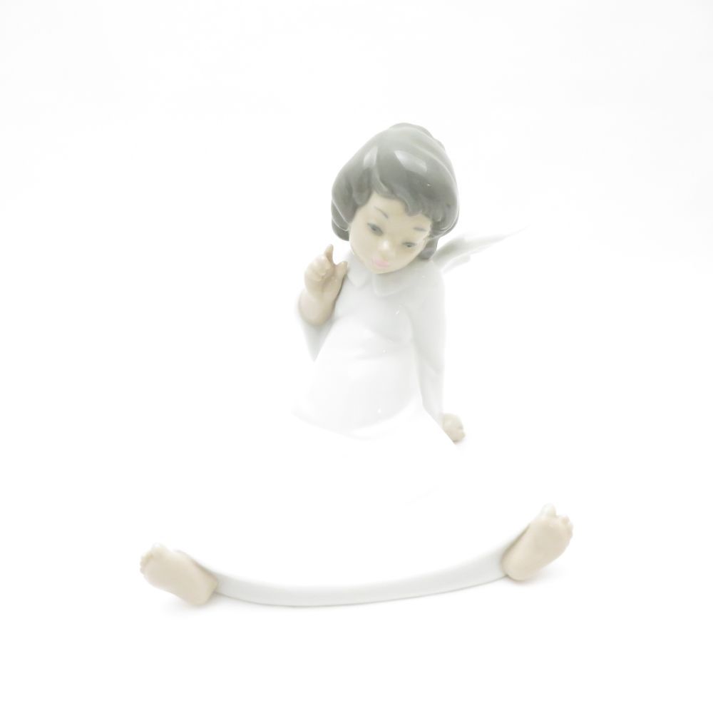 値下げ！③リアドロ LLADRO 天使の考え事 4962 LLADRO リヤドロ 4962 天使の考え事（えーと、それは） フィギュリン
