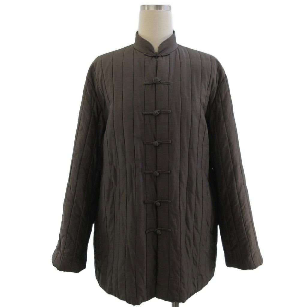 ヨーガンレール JURGEN LEHL ジャケット ブルゾン 中華ボタン シルク