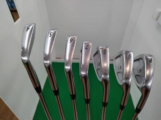 中古】 三浦技研 CB-1007 8S アイアンセット IR Dynamic Gold