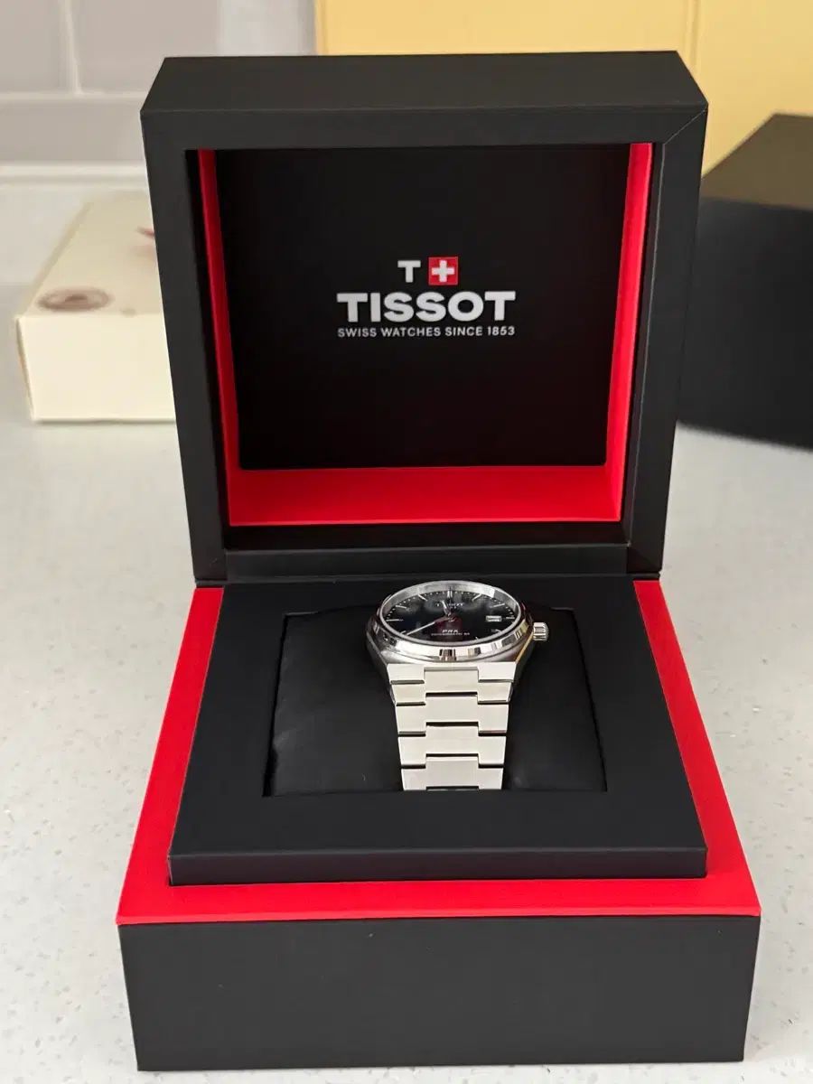 ティソ PRX パワーマティック80 デニムブルー