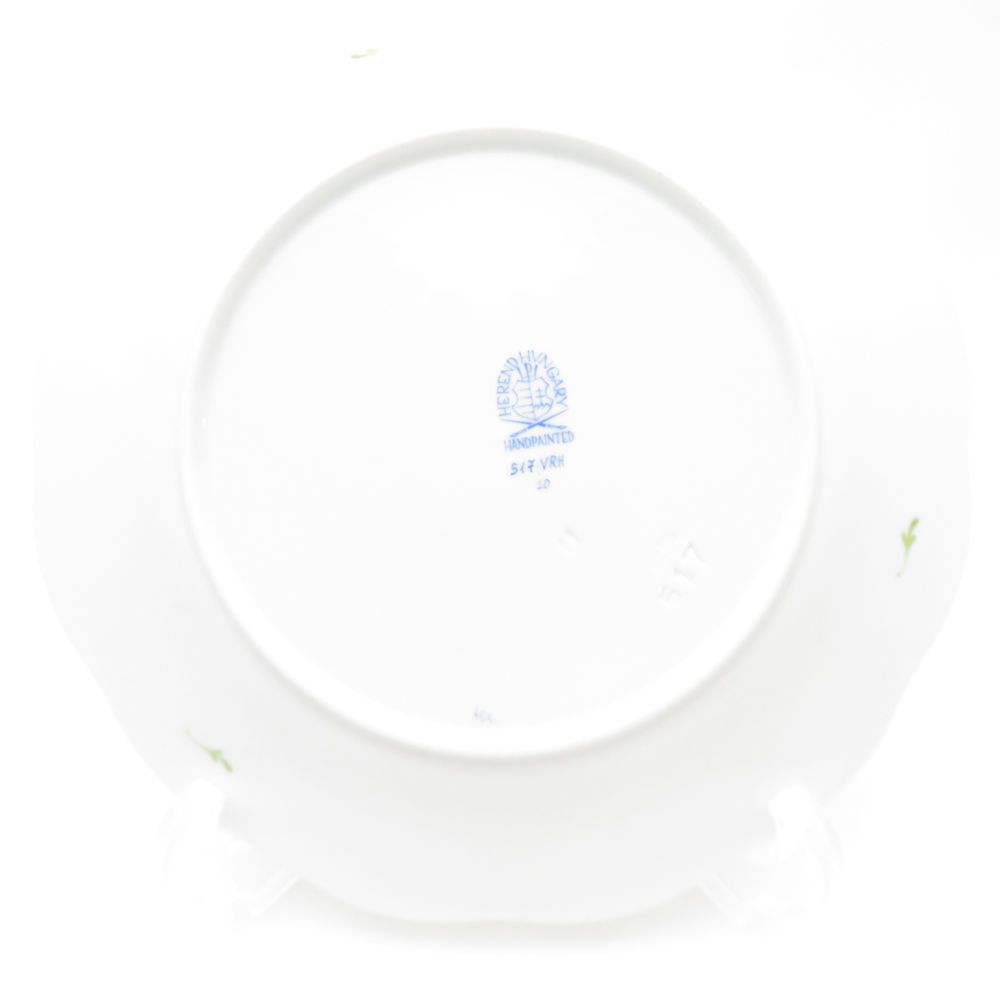美品 Herend ヘレンド ウィーンの薔薇 VRH 517 中皿 2枚 ペア 19cm