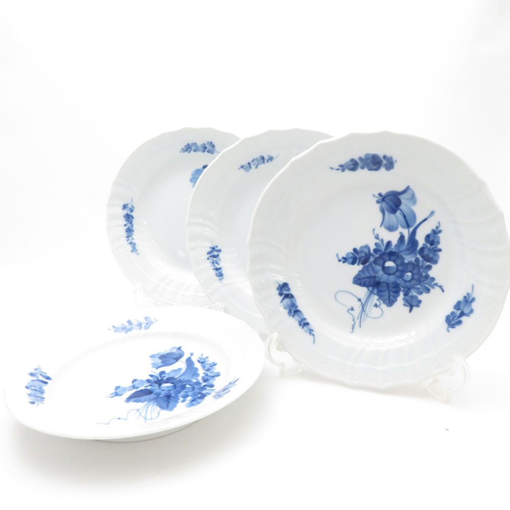 美品 ROYAL COPENHAGEN ロイヤルコペンハーゲン ブルーフラワーカーブ