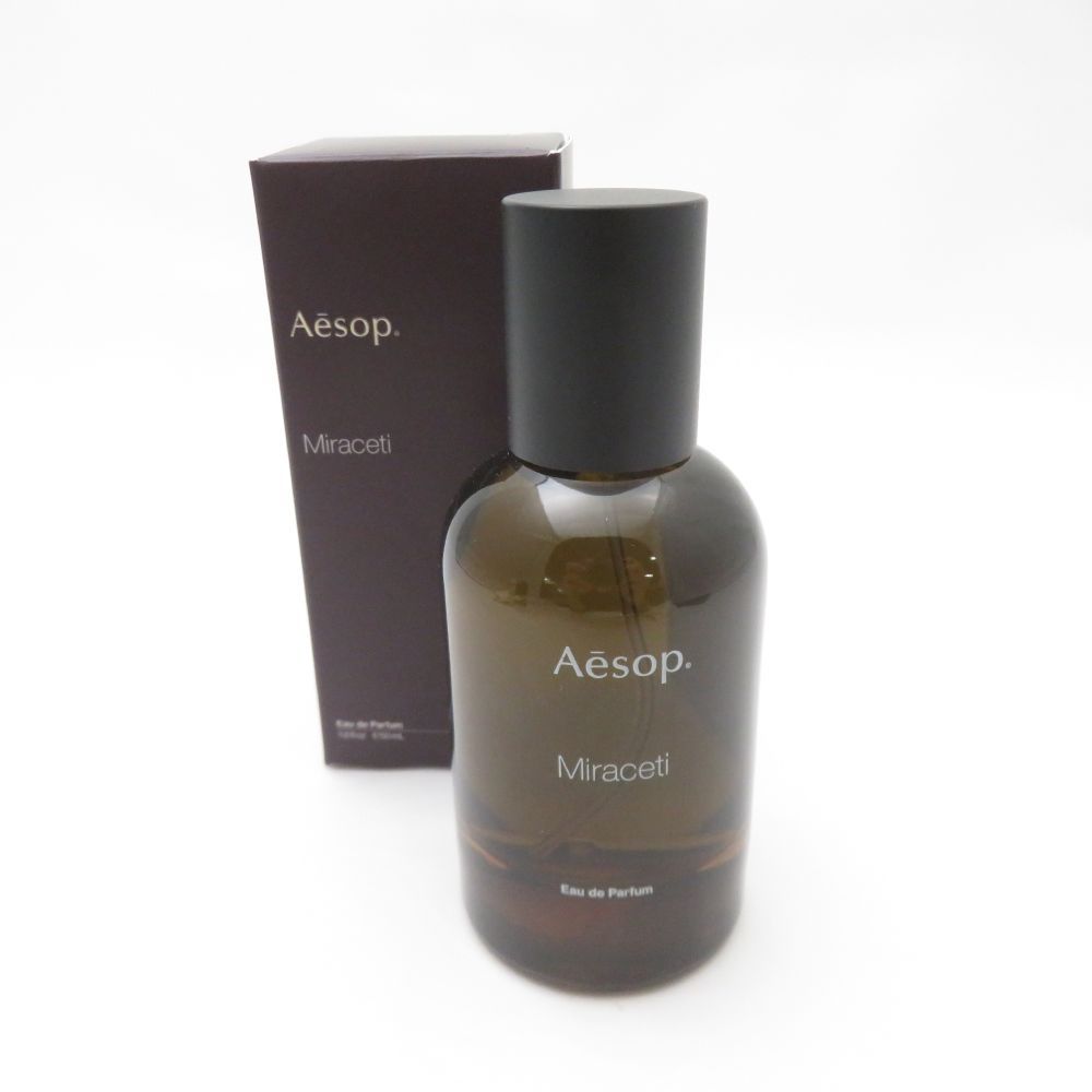 Aesop Miraceti イソップ ミラセッティ 香水 50ml ポーチ付き イソップ ミラセッティ 50ml Aesop Miraceti イソップ ミラセッティ