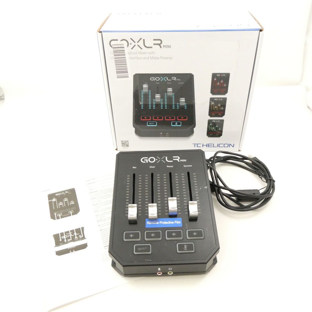 TC HELICON ティーシーヘリコン GO・XLR mini ミキサー&USBオーディオ