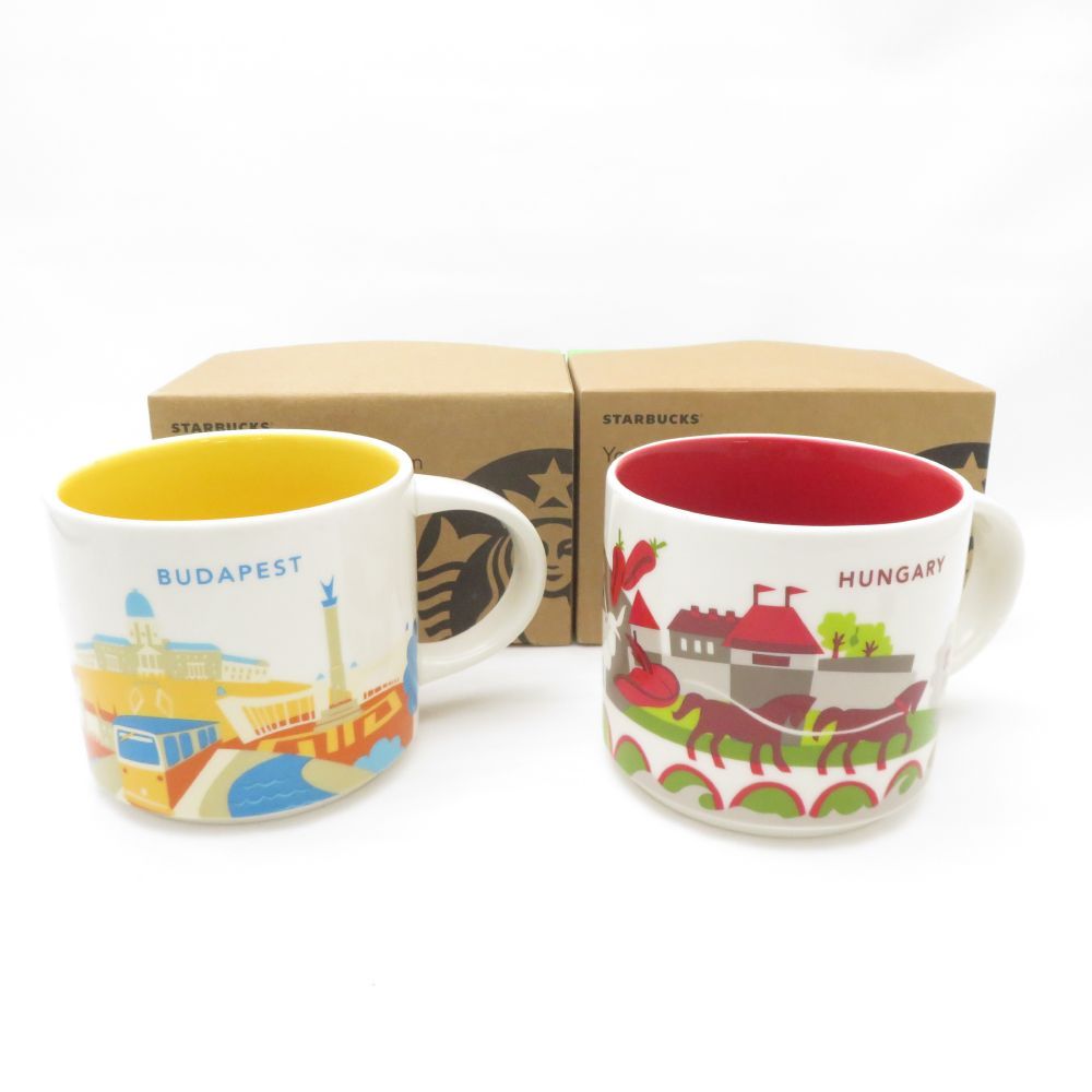 未使用 STARBUCKS スターバックス YOU ARE HERE CANADA ハンガリー
