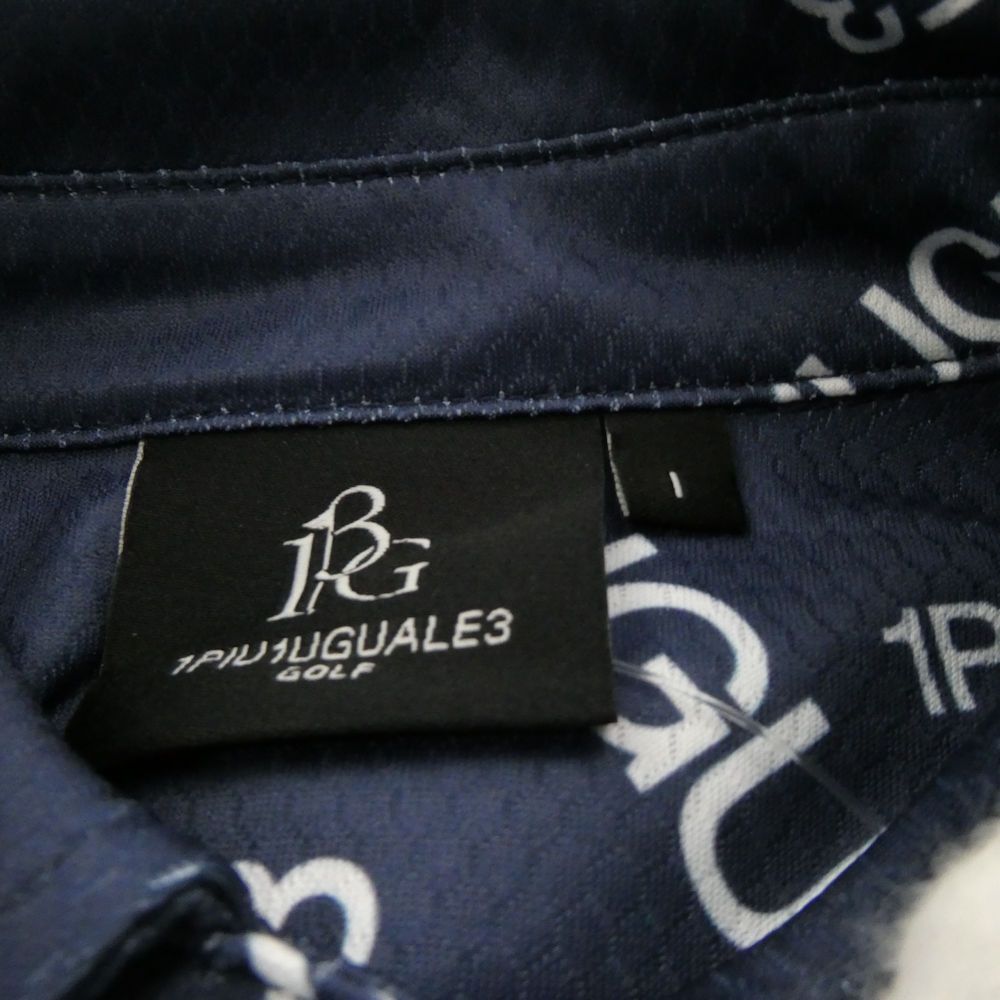 美品 1PIU1UGUALE3 ウノピュウノウグァーレトレ GST182 113 GOLF S/S POLO RANDOM 1PIU1UGUALE3 LOGO ポロシャツ I S ポリエステル100％ ゴルフ 半袖 レディース HM774A90 美品 1PIU1UGUALE3 ウノピュウノウグァーレトレ GST182 113 GOLF S/S