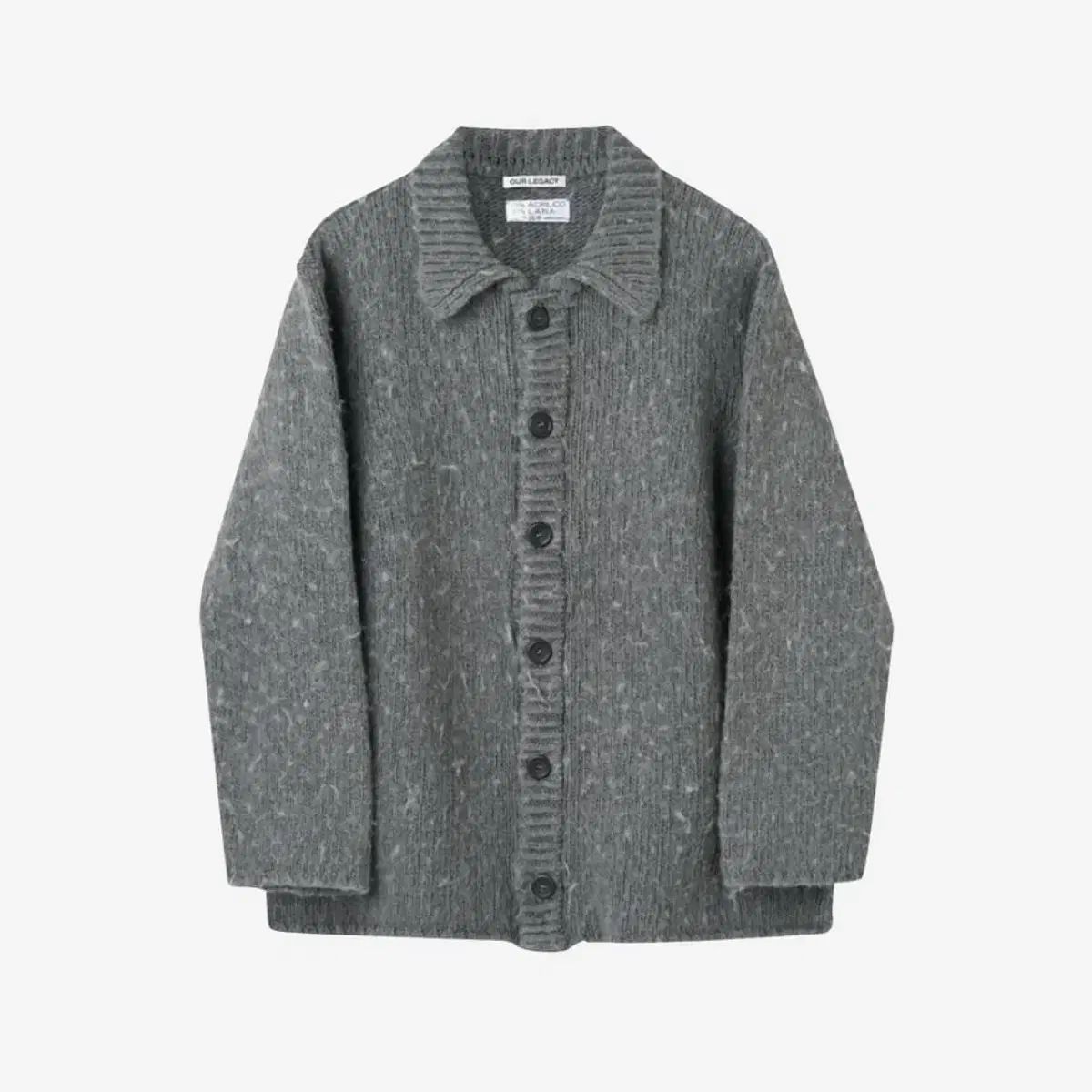 アワーレガシー BIGピケ カーディガン グレー 50