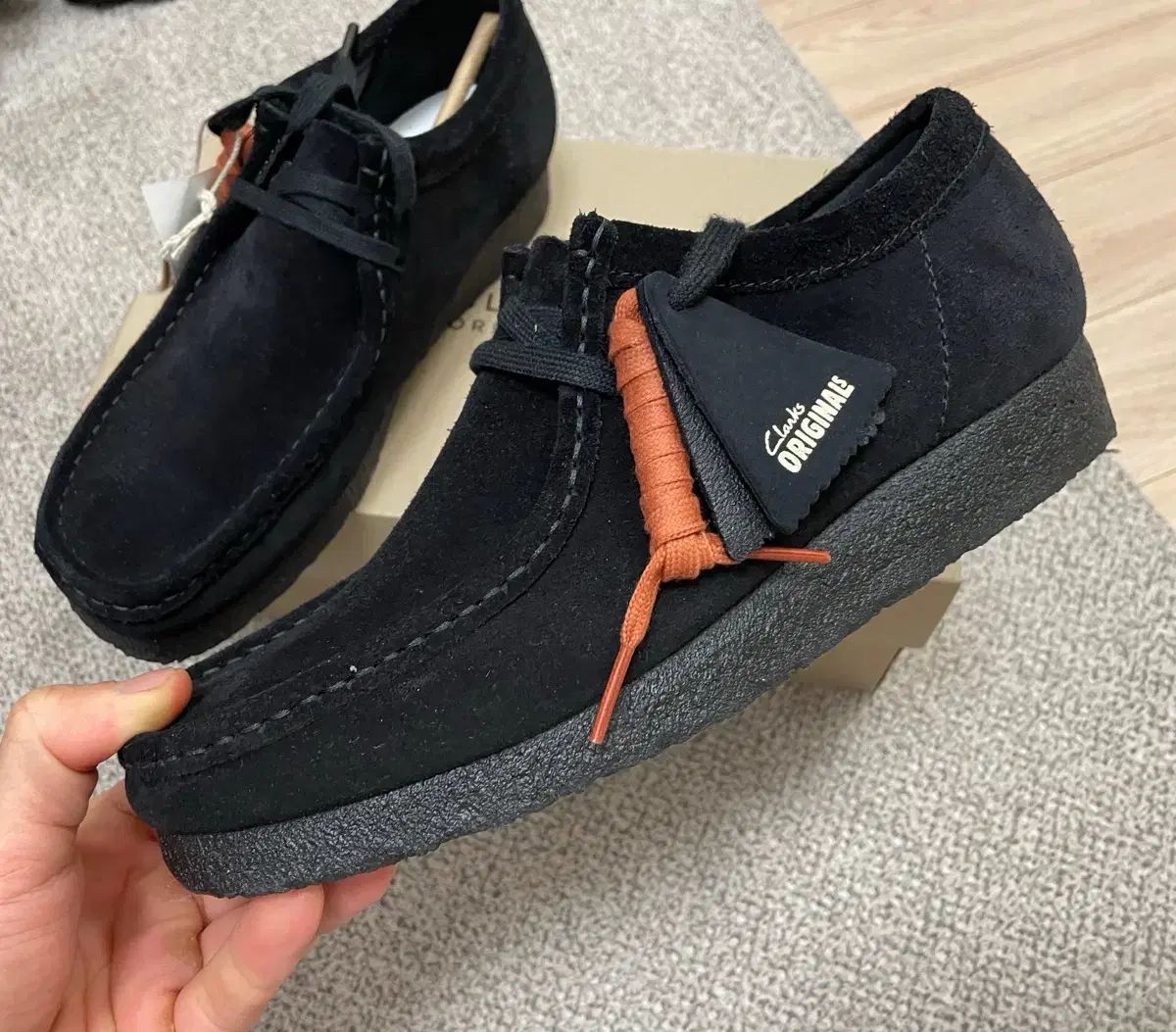 uk 6 5 クラークス ワラビー ブラック 250