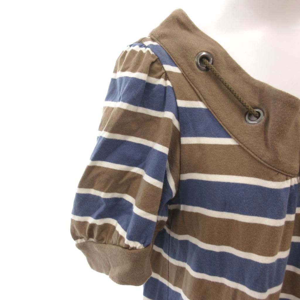 バーバリーブルーレーベル BURBERRY BLUE LABEL ワンピース 38 青