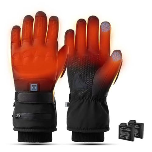電熱グローブ バイク用 防寒 速暖 ヒーターグローブ 防寒手袋 3段階温度調節 ヒーター手袋 防水 防風 滑り止め 充電式 登山 スキー 釣り バイク 通勤 作業用 男女兼用 フリーサイズp bc 9 c 68 e