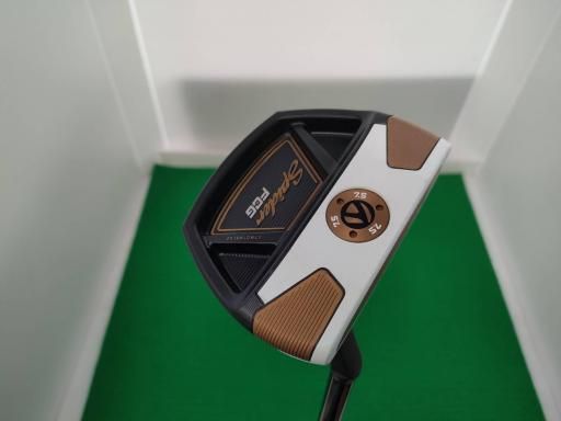 中古】 テーラーメイド Spider FCG BLACK/WHITE スモールスラント 34