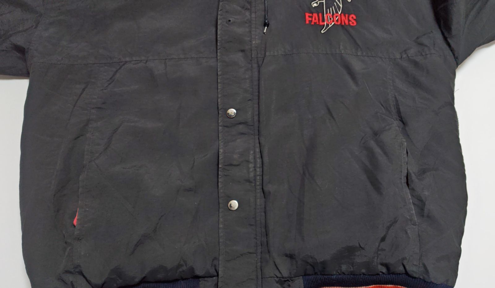 90s STARTER スターター Atlanta Falcons 中綿ナイロンジャケット