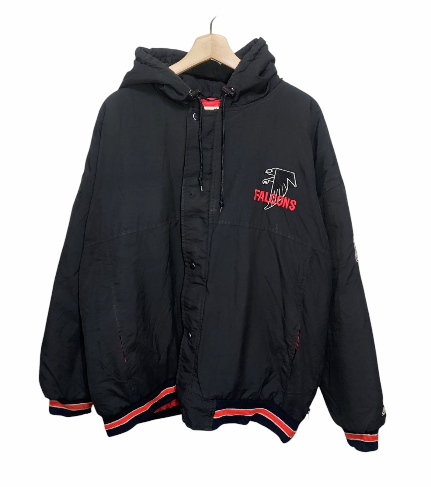 90s STARTER スターター Atlanta Falcons 中綿ナイロンジャケット