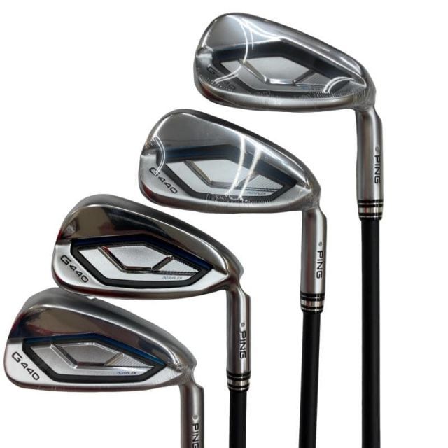 ピン G 440 5 S アイアンセット IR 特注シャフト フレックスS メンズ 男性用 右利き 右用 Bランク ゴルフクラブ