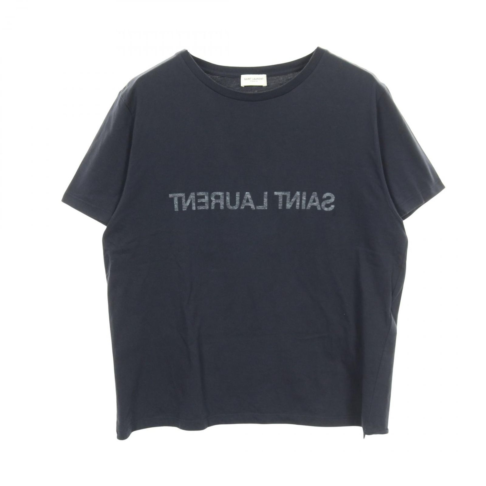 SAINT LAURENT PARIS サンローランパリ ロゴプリント 半袖Tシャツ