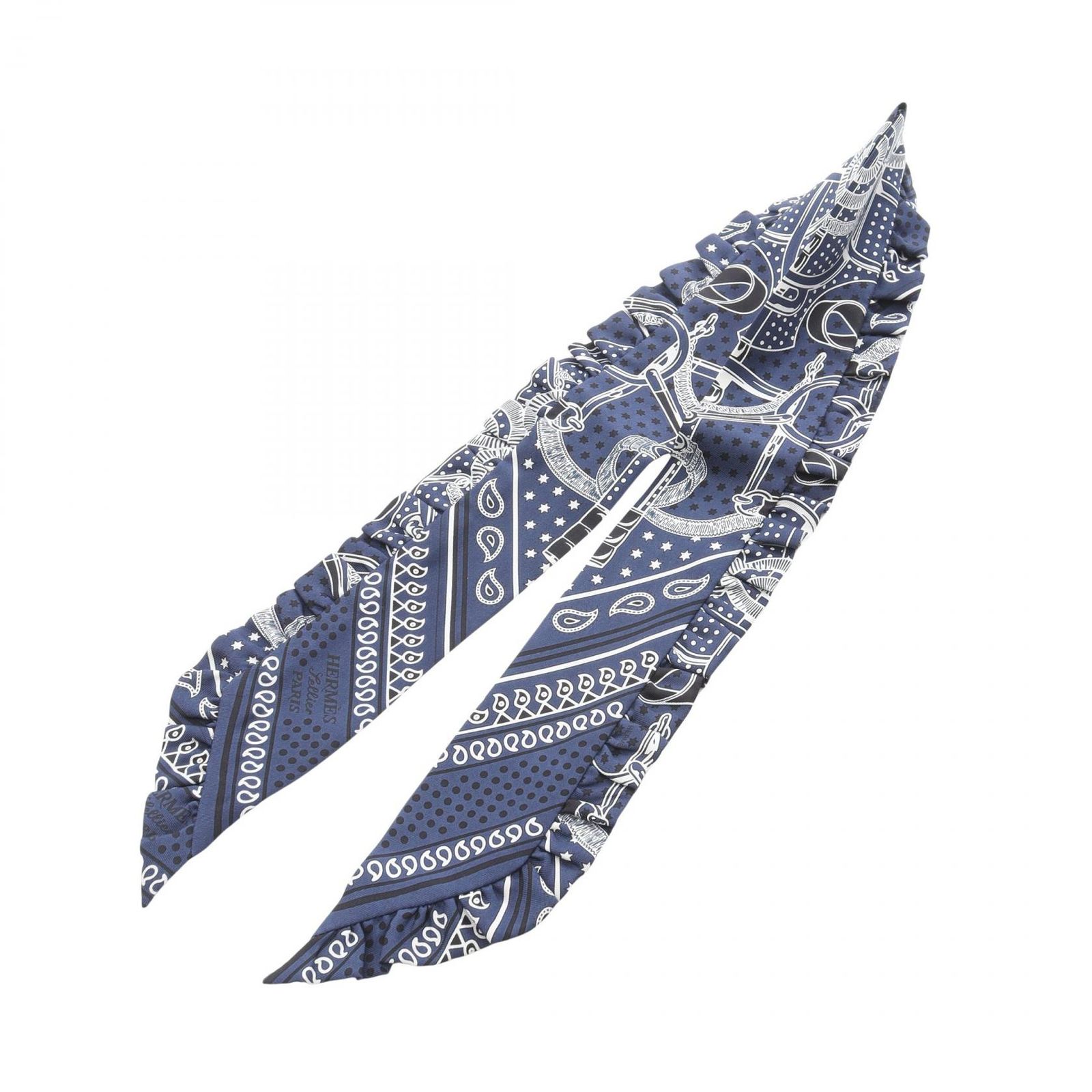 HERMES エルメス ツイリー Eperon d Or Bandana スカーフ