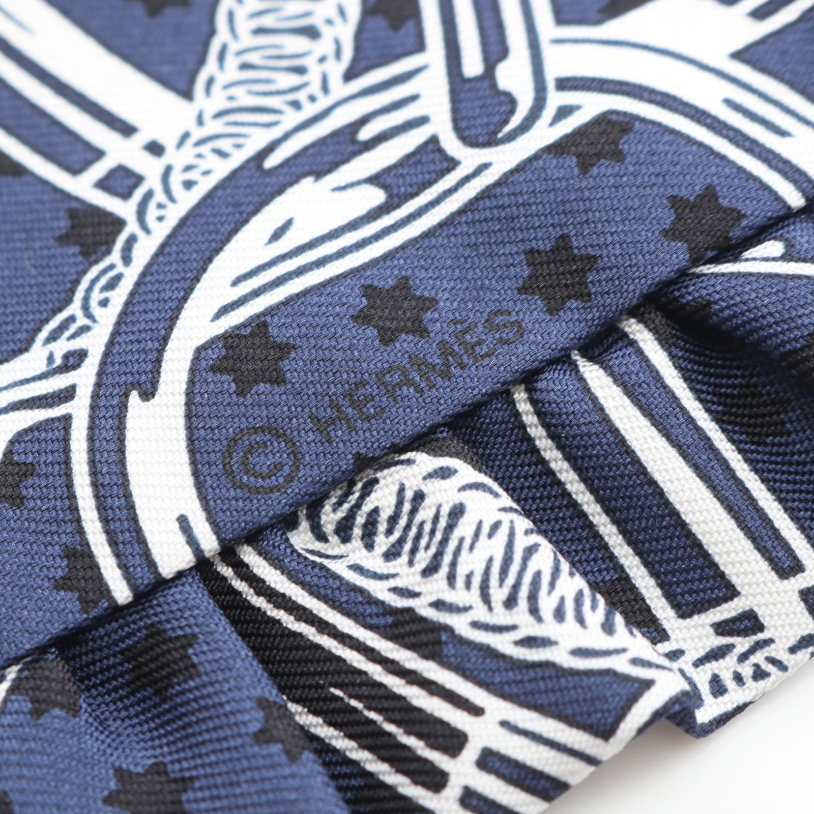  HERMES エルメス ツイリー Eperon d Or Bandana スカーフ バンダナ スカーフ 小物