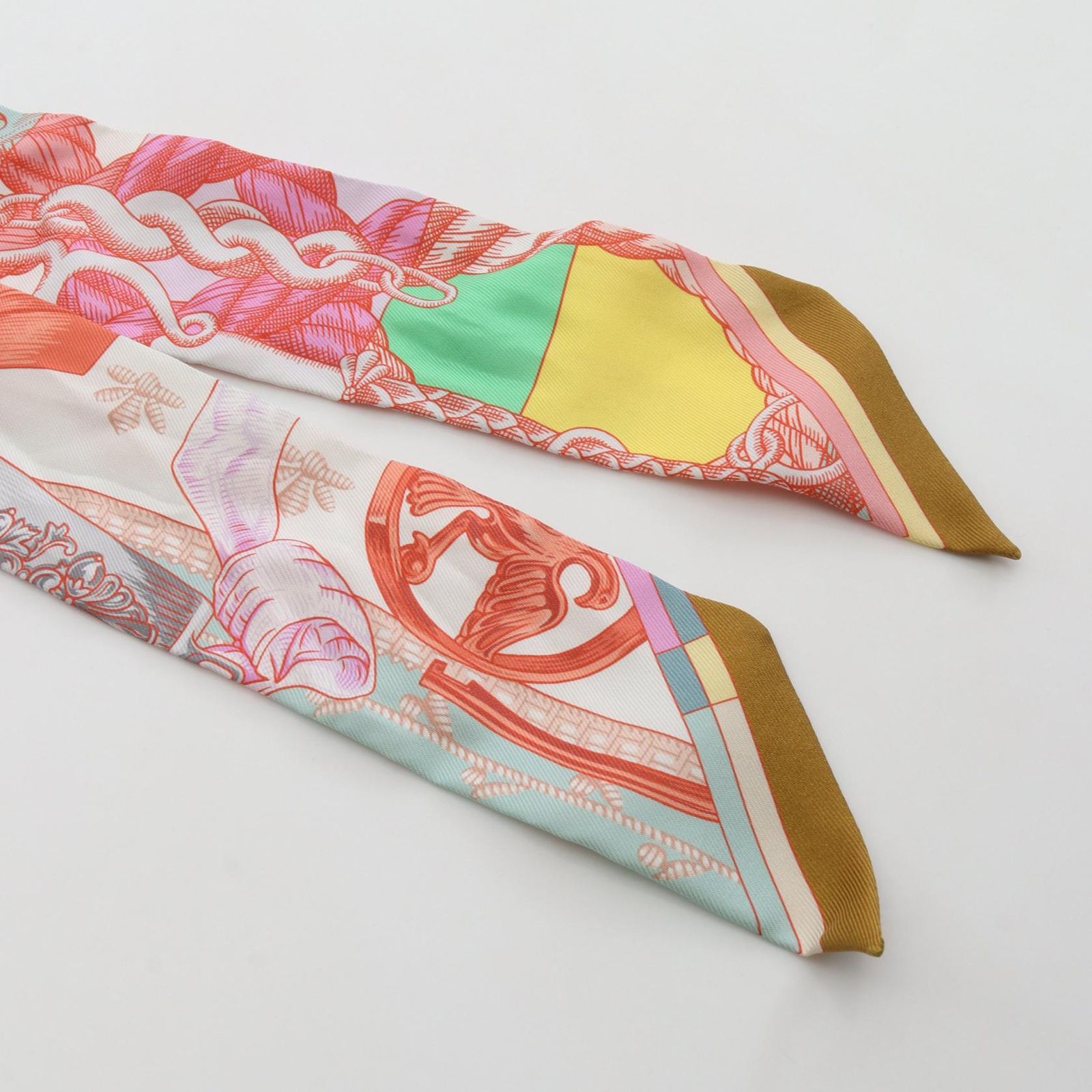 HERMESツイリーCavalleria d Etriers HERMES エルメス ツイリー Cavalleria d'Etriers スカーフ - メルカリ