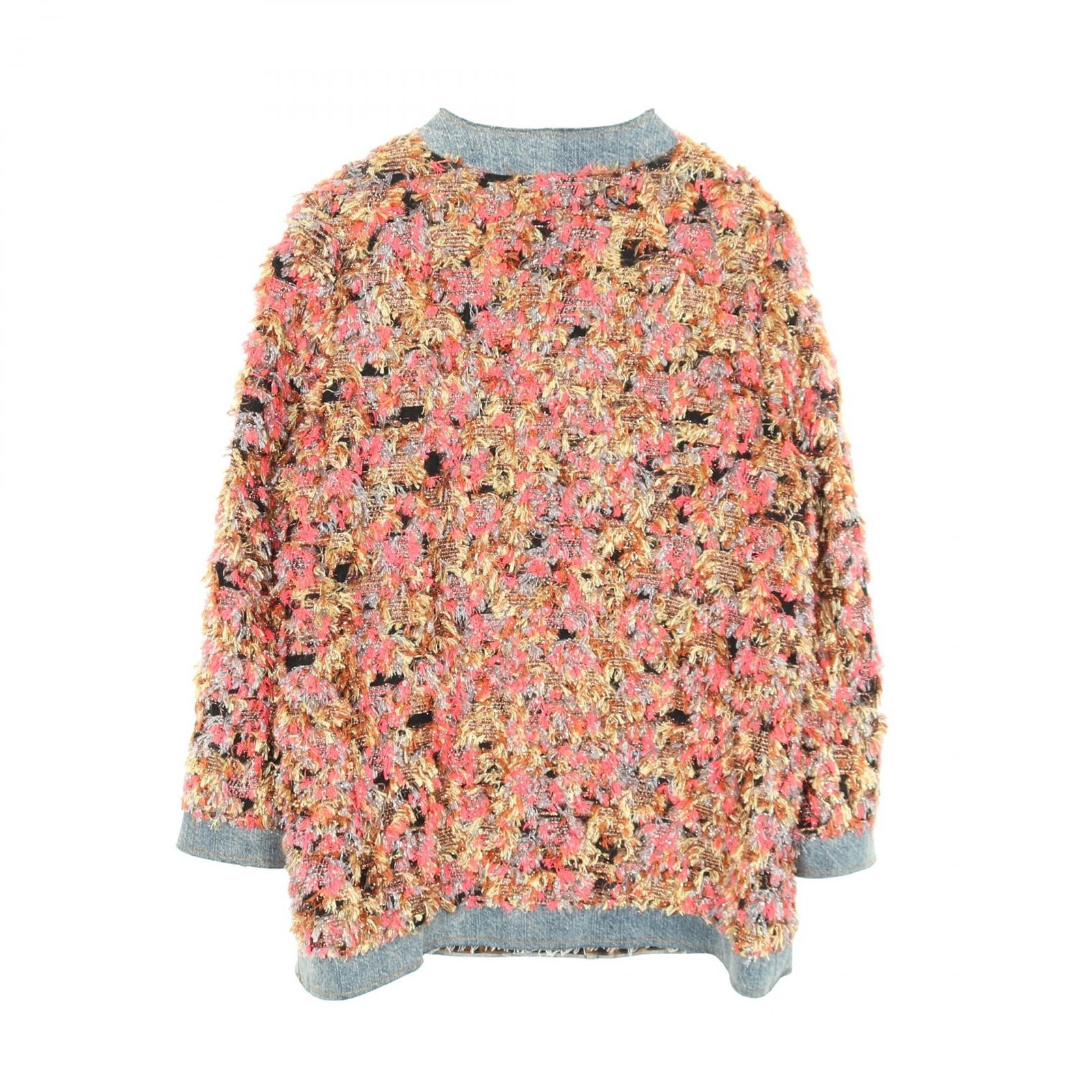 DOLCE & GABBANA ドルチェアンドガッバーナ ツイード デニムジャケット