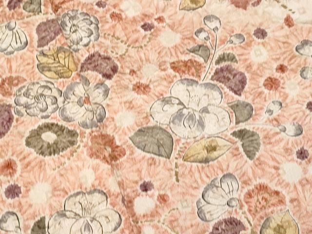 平和屋着物□訪問着 手描き 絞り 辻が花 正絹 逸品 未使用 CABB3897fb