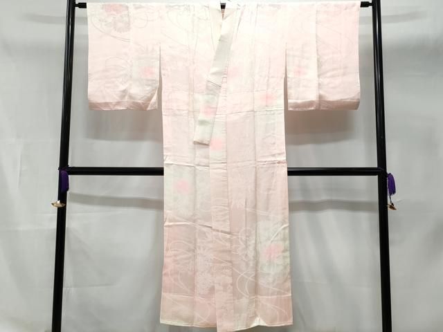 平和屋着物○長襦袢 無双仕立て 鱗文様 正絹 逸品 AABD4439ph 正絹