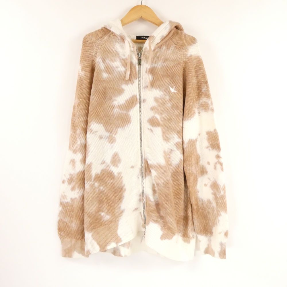 美品 1PIU1UGUALE3 ウノピュウノウグァーレトレ TIE DYE ZIP PARKA(MRK253) パーカー VI XL コットン100％ 長袖 タイダイ ダブルジップ ゴルフウェア メンズ AU3295A83 美品 1PIU1UGUALE3 ウノピュウノウグァーレトレ TIE DYE ZIP PARKA