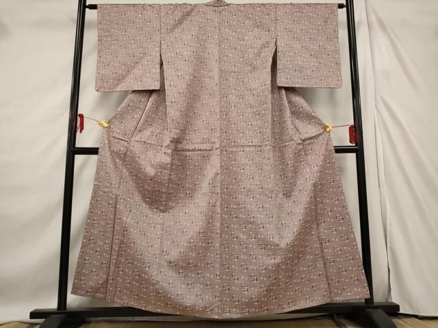 平和屋着物□上質な紬 琉球絣文様 正絹 逸品 未使用 AABE4603st - メルカリ