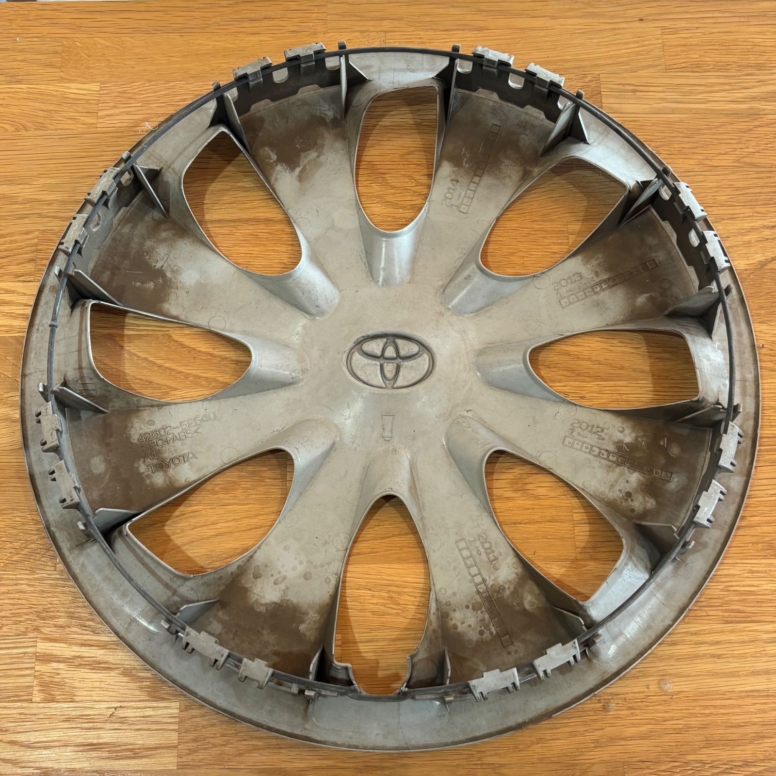 ⑤トヨタ アクア NHP10 15インチ 純正 ホイール キャップ カバー 1枚 