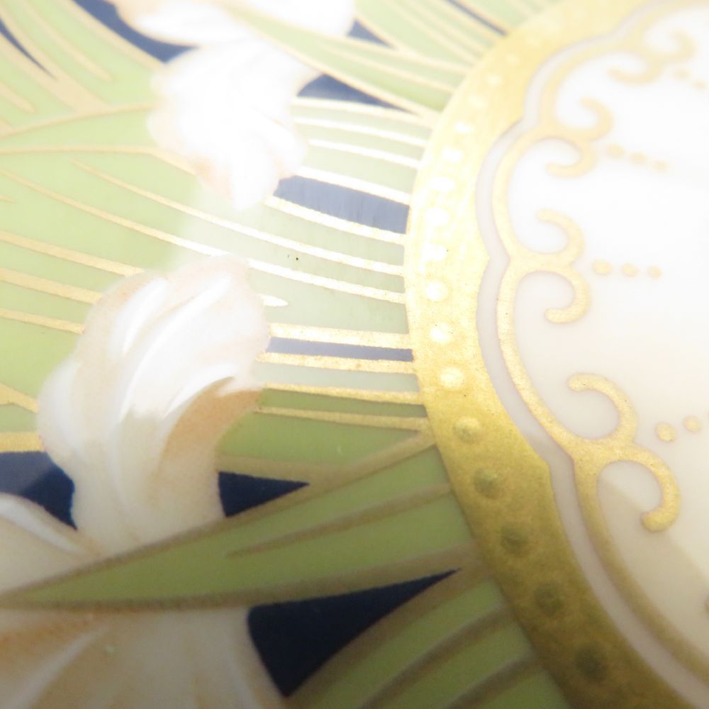 美品 Noritake ノリタケ 和花コレクション 菖蒲 4662 ケーキプレート 2