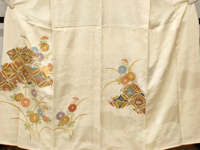 平和屋着物□訪問着 七宝花文 金彩 正絹 逸品 CAAZ5869ev - メルカリ