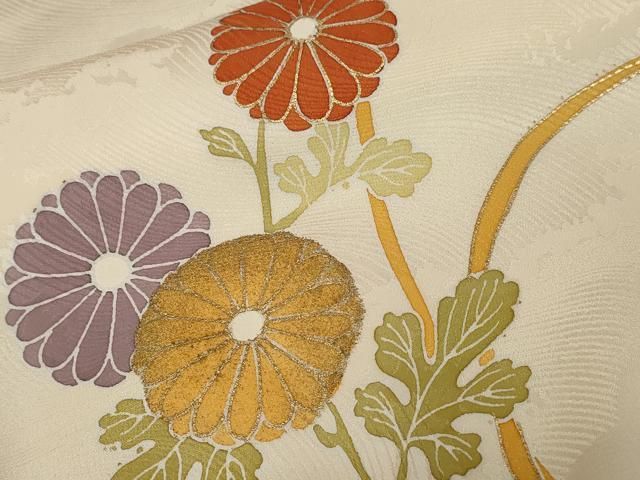 平和屋着物□訪問着 七宝花文 金彩 正絹 逸品 CAAZ5869ev - メルカリ