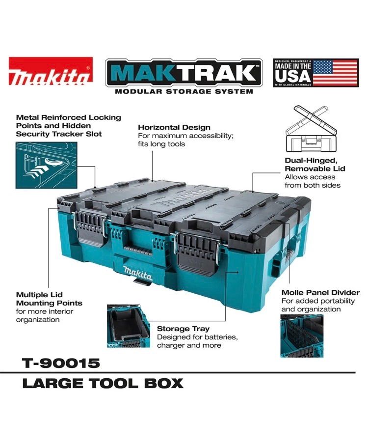  マキタ makita T-90015 MAKTRAK 大型ツールボックス その他 特殊工具