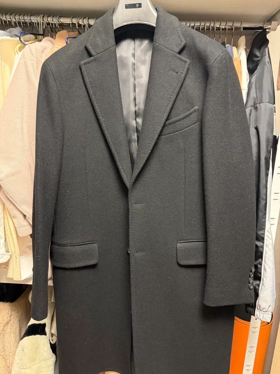 マンオンザブーン ブラック Single コート 52