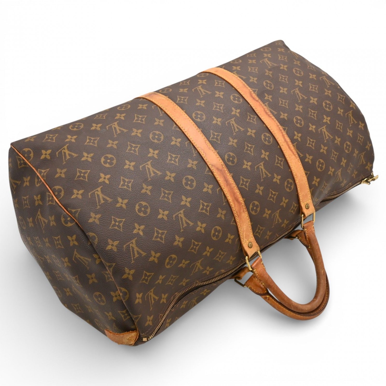 ルイヴィトン モノグラム キーポル55 ボストンバッグ Bランク lv2929jj