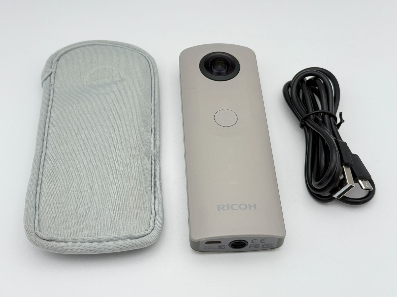 RICOH THETA SC ベージュ リコー シータ 360度カメラ RICOH THETA SC ベージュ リコー シータ 360度カメラ - メルカリ