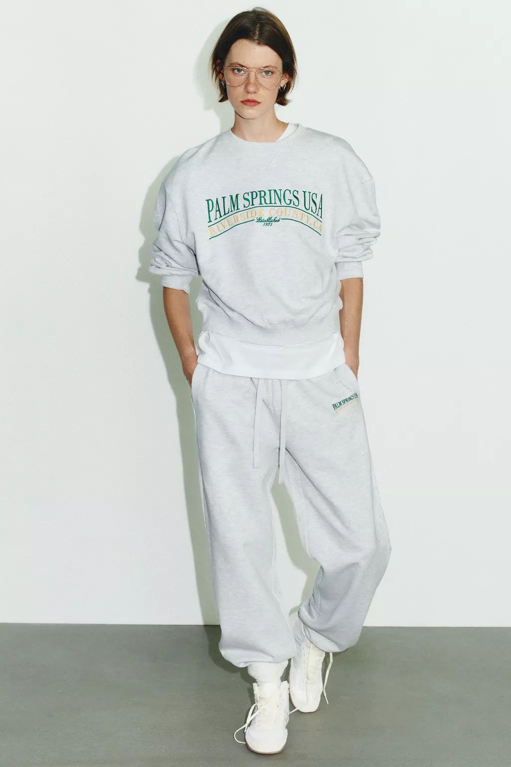 ♥ZARA ザラ ロゴスウェットトレーナーパンツTシャツ3点セットアップ