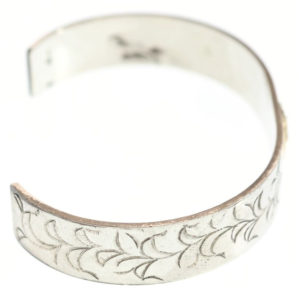 TADY & KING (タディアンドキング) アラベスク K18 GPウルフ 平打ち