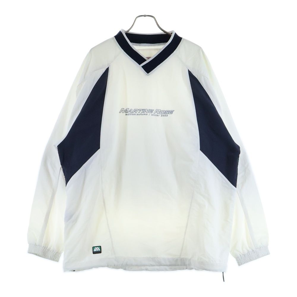 MARTINE ROSE (マーティンローズ) 23AW Sports Pollover Vネック