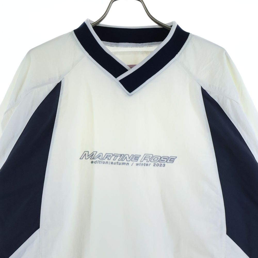 MARTINE ROSE (マーティンローズ) 23AW Sports Pollover Vネック