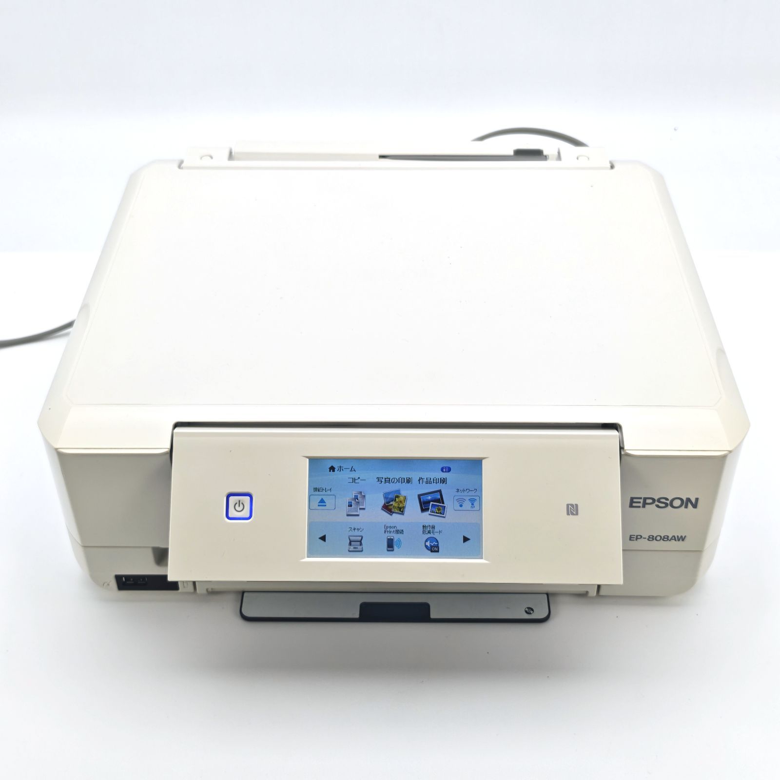 品 EPSON セイコーエプソン インクジェットプリンター複合機 EP 808 AW 出ない色あり