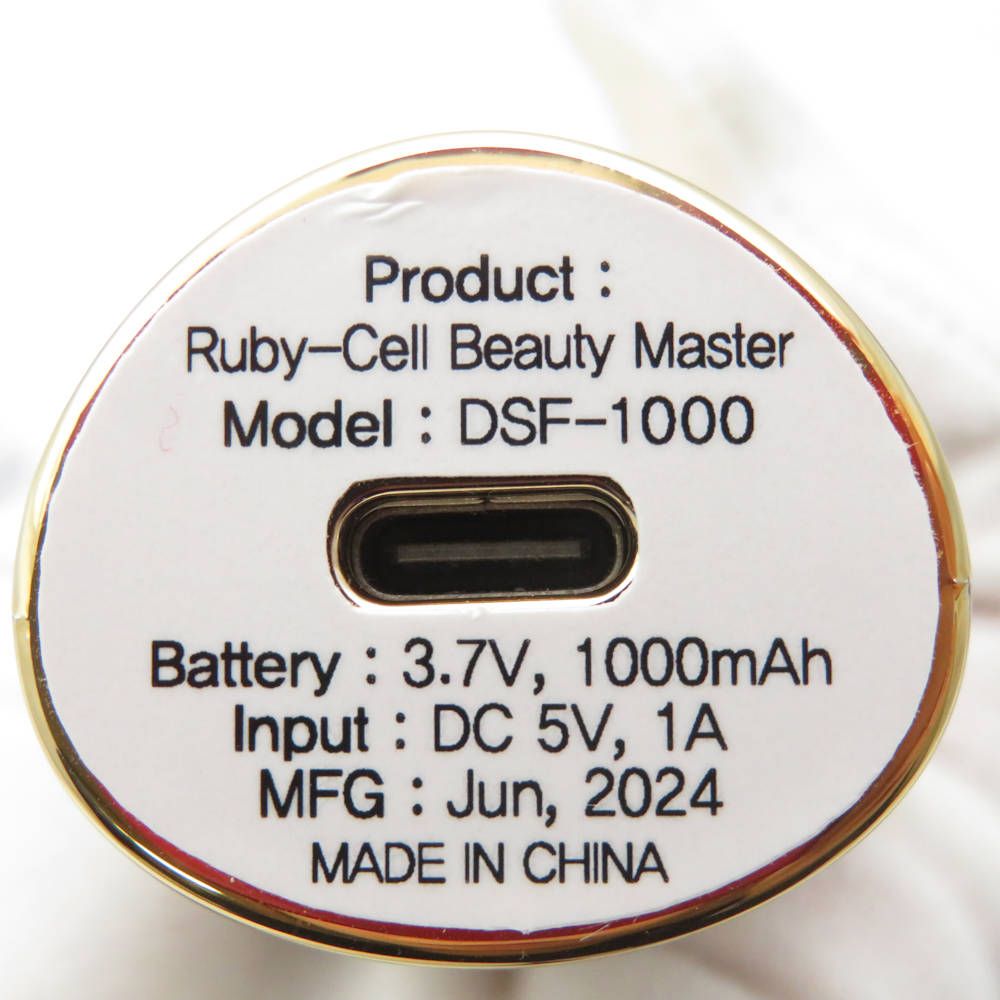 美品 Ruby-Cell ルビーセル DSF-1000 ビューティーマスター 美顔器 RF 